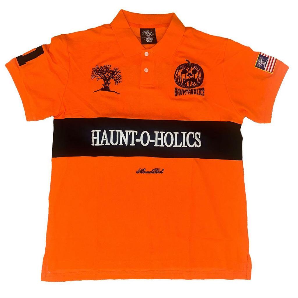 Y2K 3D Embroidered Unisex Polo Collar Casual Sports Top