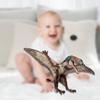 Dinosaur Toy Plastic Figure Surprise Gifts Pterosauria Children Home Decoration Finger Solid Simulator Model Party Props
