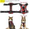 Service Dog Harness, Reflective Dog Vest Harness, Adjustable Soft Oxford Pet Harness, Inner Layer Mesh, Easy To Control for Dogs