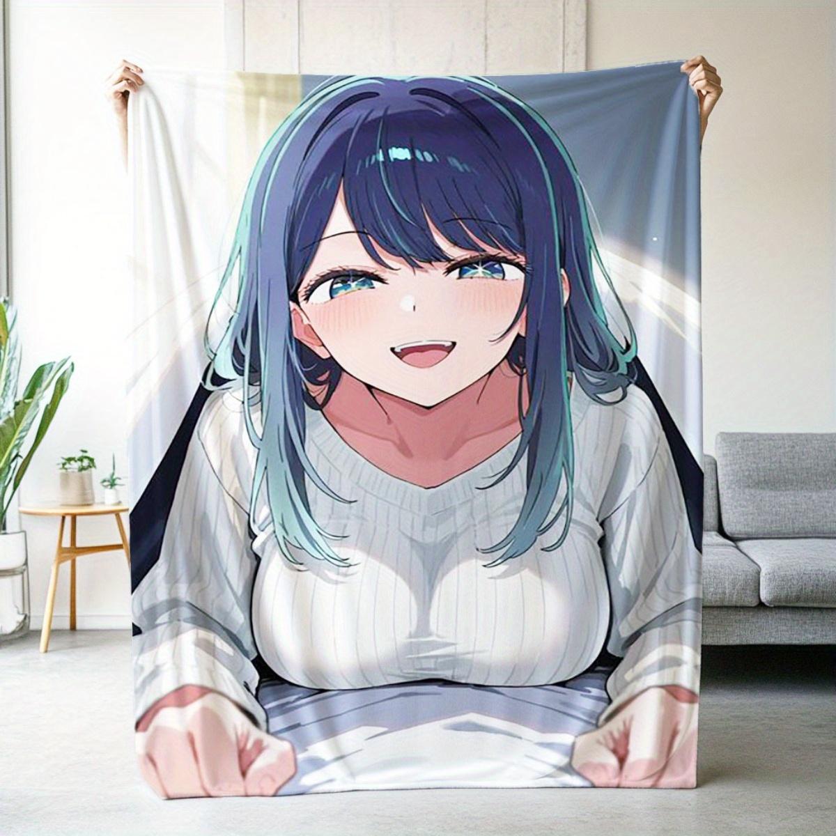 

Sexy beauty pattern Flannel printed blanket suitable for all seasons suitable for living room office sofa and travel 180x250CM 75x100cm (30x40inch)