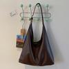 Women's Fashion PU Leather Large Capacity Tote Bag - Versatile Simple Shoulder Bag for Commuting & Banquets