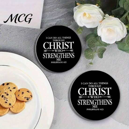 Easy Clean Car Coaster 2PCS Coasters, Decorative Silicone Non-Slip Auto Accessories, Reusable Wear-resistant Stain-Resistant Thermal Pads, for