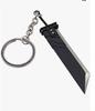Game Final Fantasy 7 Cloud Buster Sword Keyring Remake Sword Zack Fair Metal Pendant Fans Cosplay Jewelry Gift