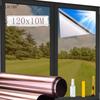 Anti Look Window Film Sun Blockers Window Vinyl Glass Film Anti Heat Windows Privacy Film Tea Sliver Solar Window Mirror Foil