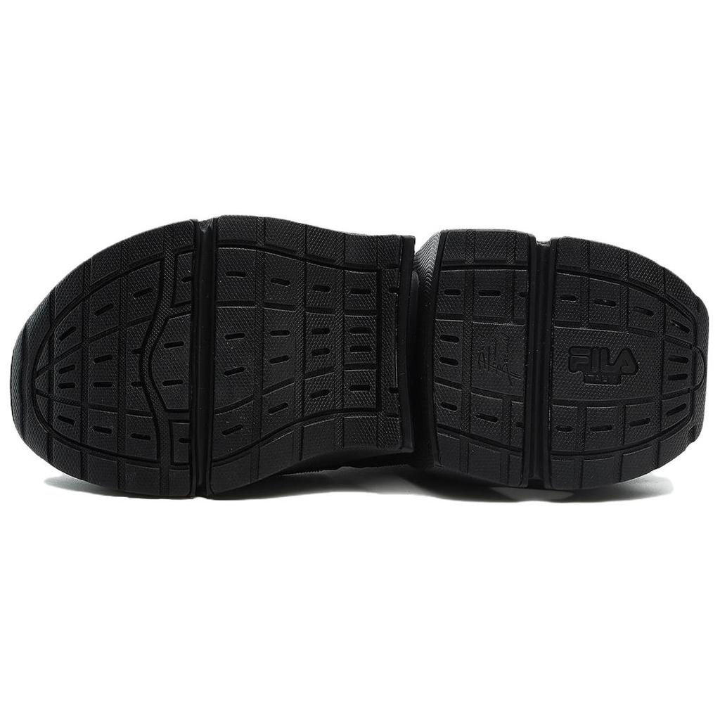 Fila Space Fabric Synthetic Leather TPU Comfortable Versatile Trendy Low-Top Dad Shoes Women Sneaker Black F12W324103FBK