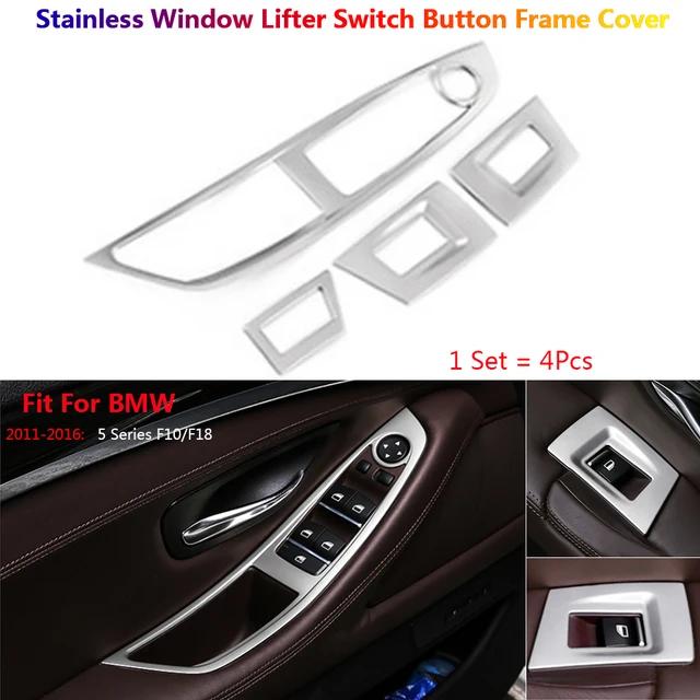 Car Gear Shift Knob Air Vent CD Panel Window Lift Door Speaker A Pillar Steering Wheel Cover Trim For BMW 5 Serie F10 F07 Inner