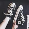 High-top Canvas Shoes Women's Platform Heightening Shoes Spring New College Style Casual Shoes Cloth Shoes Student Board Shoes