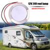 1.8W IP65 Waterproof 12V 24V Auto 24 SMT LED Dome Reading Lamp for Caravan RV Marine Car Interior Roof Ceiling Lights