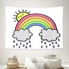 unframed Boho Wall Tapestry Aesthetic Room Decor Hippie Tapestry Nature Landscape Wall Hanging Bedroom Living Room Home Textile