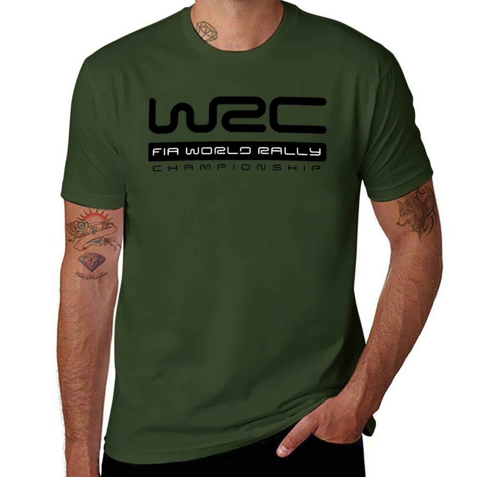 

WorldRally Tshirt kawaii clothes quickdrying t shirt for men 4XL