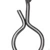 25x Attaches Rapides pour Pêche à la Mouche Clips pour Changement Rapide d'Appât Accroche-Hameçon en Acier Inoxydable Hameçon pour Appâts