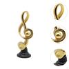 Sculpture, Music Note Figurine, Table Center, Office Ornament for Library