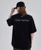 Kallapataleu Front Logo Loose Fit T-Shirt - Black