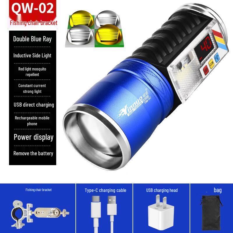 

Li Shen Blue Light Mosquito Repellent Night Fishing Lamp