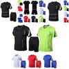 Breathable Summer Quick-drying Sports Suit With Short Sleeve T-shirt And Shorts**