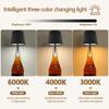 Wine Bottle LED Wireless Table Lamp mAh 7 Colors Dimmable RGB USB Rechargeable Dining Table Lights Beverage Lamp Top touch