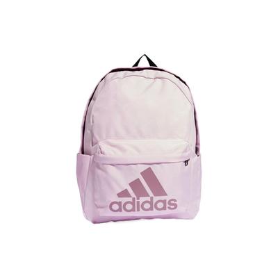 Classic Badge Polyester Backpack Unisex Backpacks Pink IL5810