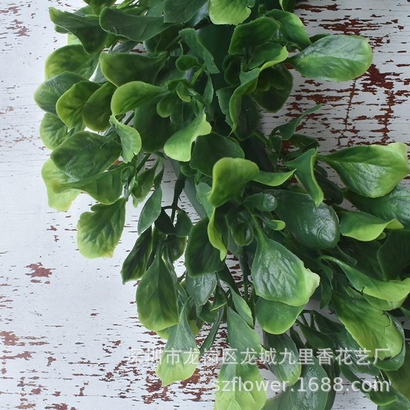 Small Artificial Jasmine Wreath Door Decoration Plastic Floral Garland Semi-Handmade American Style Home Decor