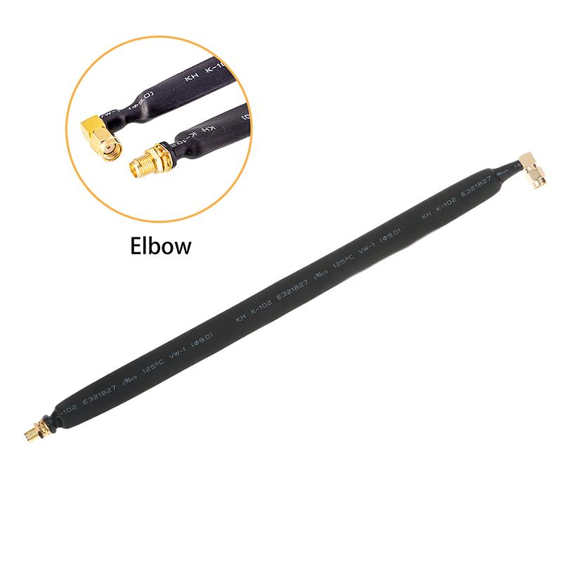 Flat Window/door Pass Through RF Coaxial Cable RP-SMA Male to SMA Extension Cable for Antenna Adapter Wire Terminals