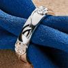 1 piece of 925 sterling silver 7-10 exquisite pattern ring, women's engagement fashion charm accessory jewelry