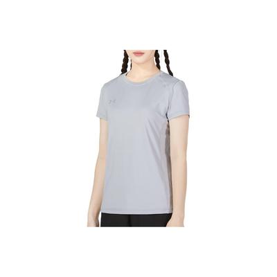 Moda Fitness Esportiva Casual Secagem Rápida Respirável Cor Sólida Gola Redonda Pulôver Manga Curta Camiseta 23500509-011