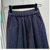 DIMANAF 2025 Plus Size Jeans Long Harem Pants Women Casual Basic Trousers 5XL High Waist Elastic