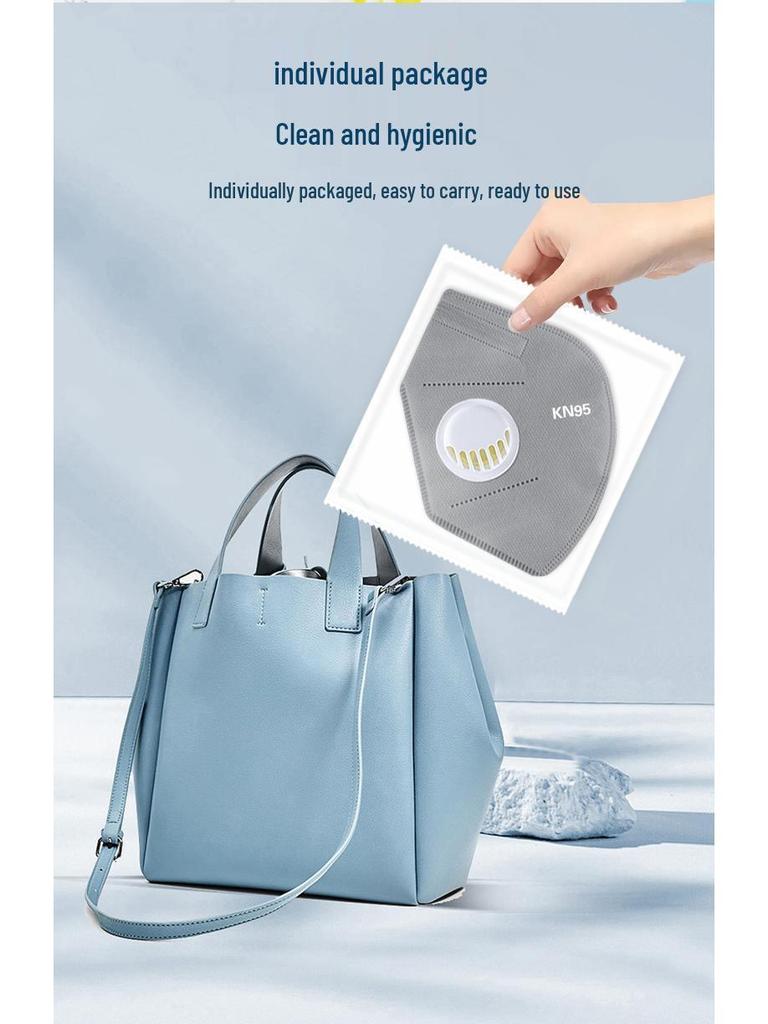 Formaldehydresistent KN95 Svetsmask med Andningsventil - Industriellt Dammskydd