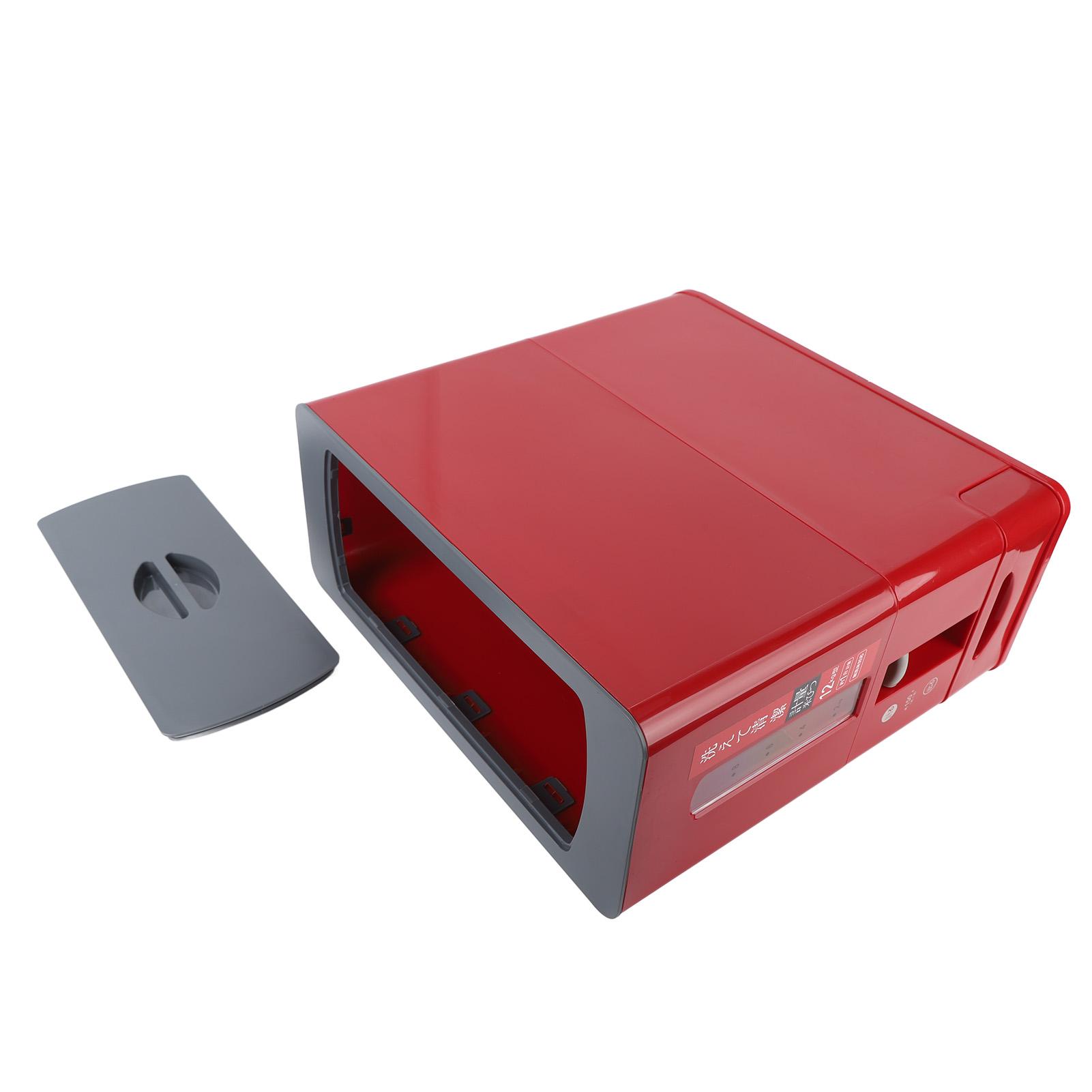 12kg Automatic Rice Storage Bin Drawer Type Intelligent Measurable Dispenser Rice Bucket for Rice Bean Grain Cereal