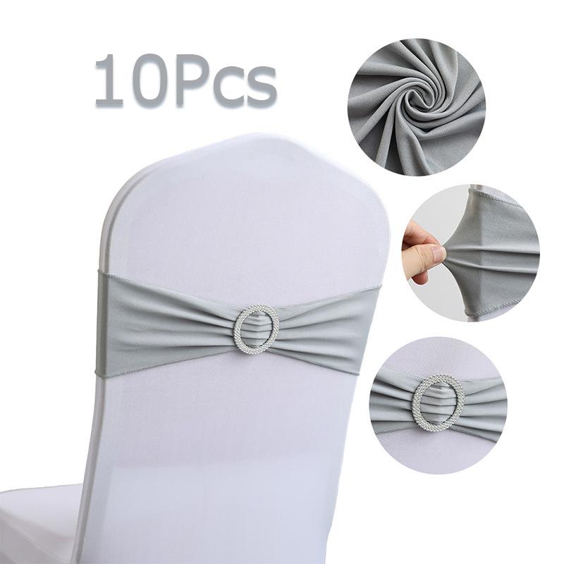 10 Stück Stuhllehnenbänder Wiederverwendbare Partydekorationen Restaurants Uni Bankette Universal Hochzeiten