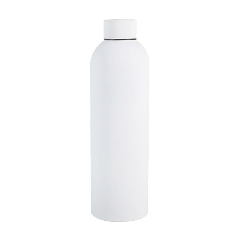 Small Mouth Bottle Insulated Cup Portable Outdoor Sports Water Cup Rubber Paint Water Cup