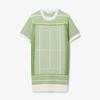 Lacoste Women's Jacquard Graphic Dress EF9888-56G4IN