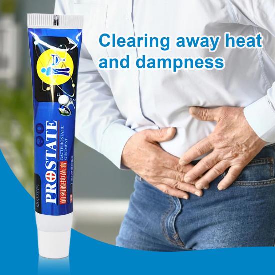 Yousheng 20g Prostate Cream Non-Irritating Decrease Dysfunction Natural Extract Prostatitis Treatment Ointment Recovery Plaster for Male