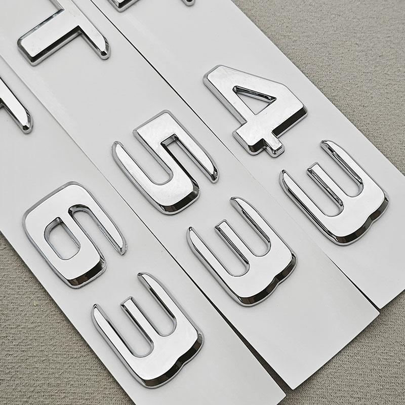 3D ABS Chromowane Litery Logo Samochodowe GT43 GT50 GT53 GT63 Odznaka Emblemat Naklejka Dla Mercedes Benz AMG Seria GT Akcesoria do Oznaczania Tyłu