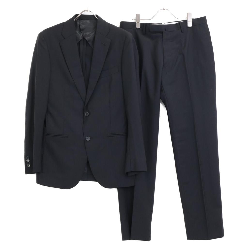 SHIPS 117-11-1620 Black Stripe REDA Fabric Suit Set tops 48 blackUsed