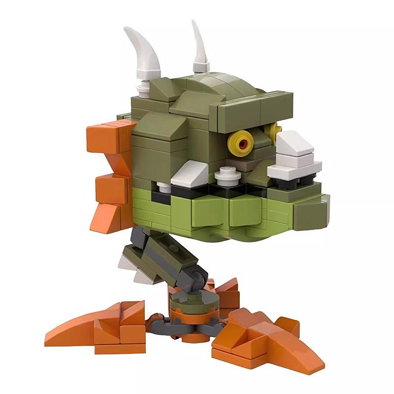 Bricklink MOC Ideen PVZ Spiel Pflanzen und Zombies Kampf Actionfiguren Sets Erbsenschützen Bausteine Kinderspielzeug Halloween Geschenk