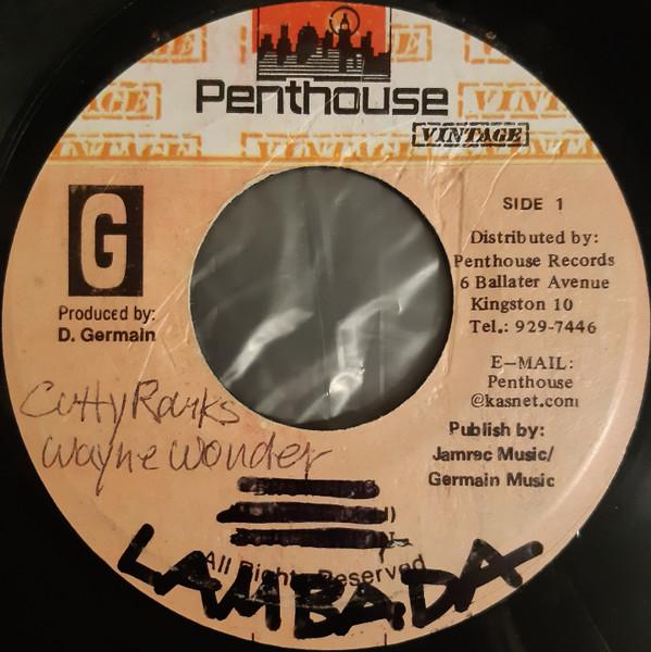 

7-дюймовая пластинка CUTTY RANKS & WAYNE WONDER / BUJU B - Lambada / Love Me Browning НЕТ Penthouse Vinta Ямайка Регги, Ска и Даб Б/У