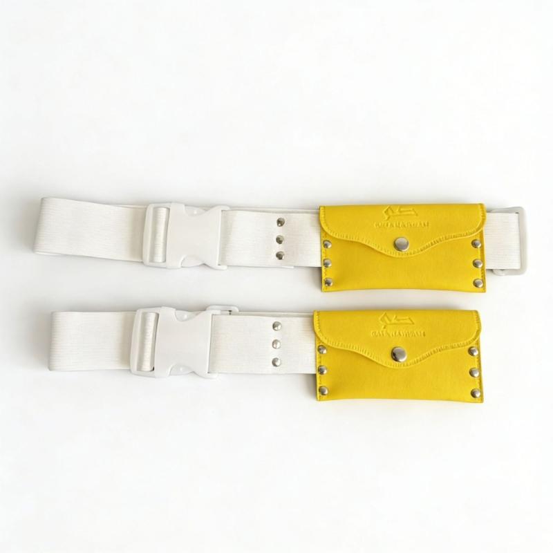 Soft PVC Belt For Kids With Easy Buckles Perfect For Hajj And Outdoor Activities Lightweight Durable Design