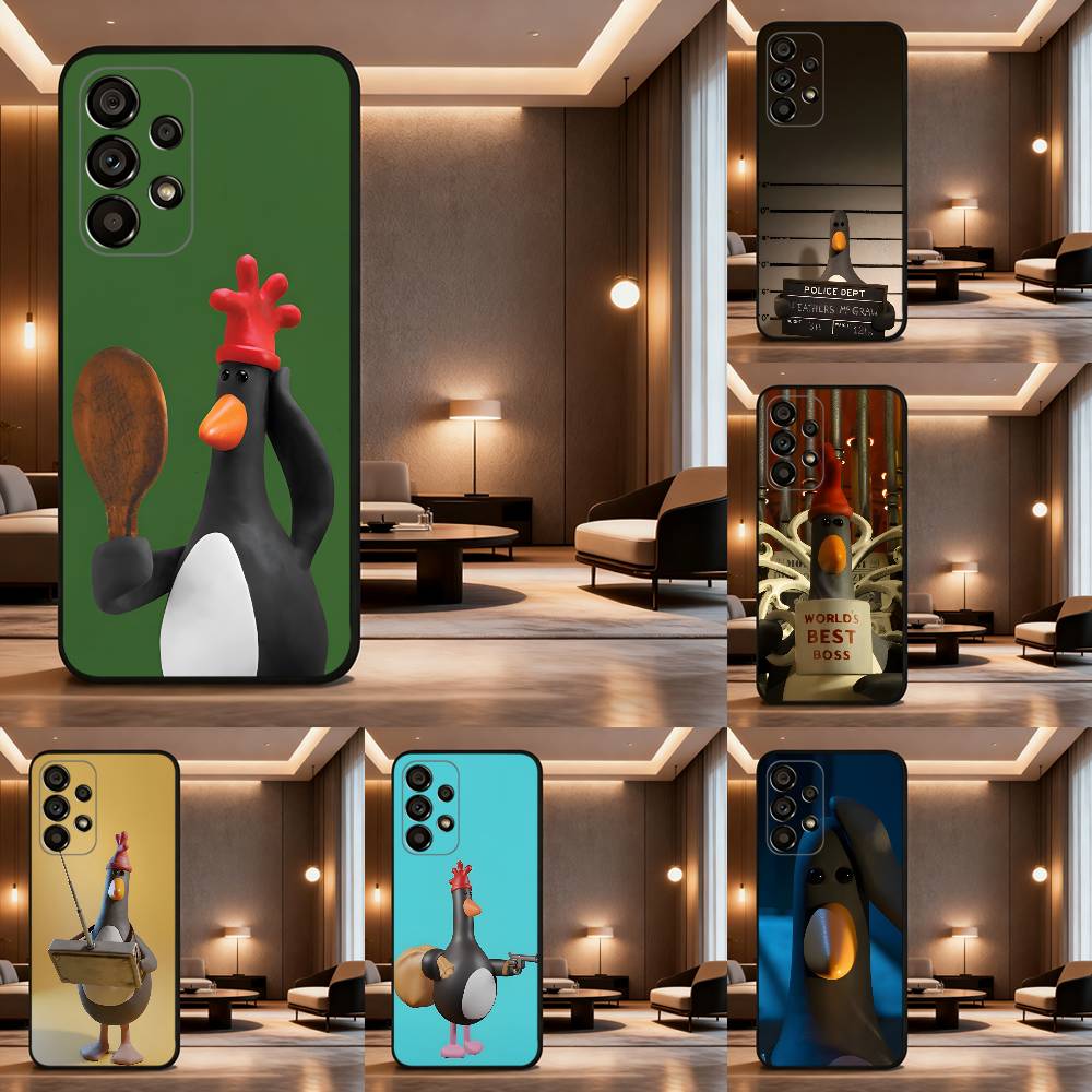 F-Feathers M-McGraw Phone Case For Samsung Galaxy A73,31,32,72,41,53,52,71,22,5G,Note,J7,8,9 Soft Black Cover
