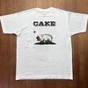 Cake Band For Fans White T Shirt Cotton All Size