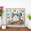 5D DIY Partial Special Shaped Drill Sewing Machine Diamond Painting Kit30x30cm