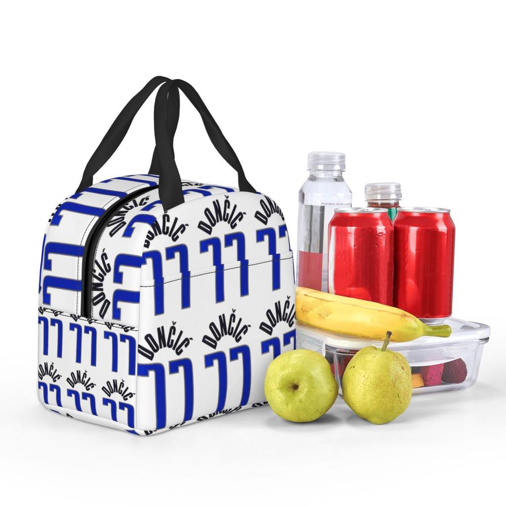 Luka Doncic Insulated Lunch Bag for Kids School Cooler Thermal Food Box Tote Portable Lunch Boxes Container