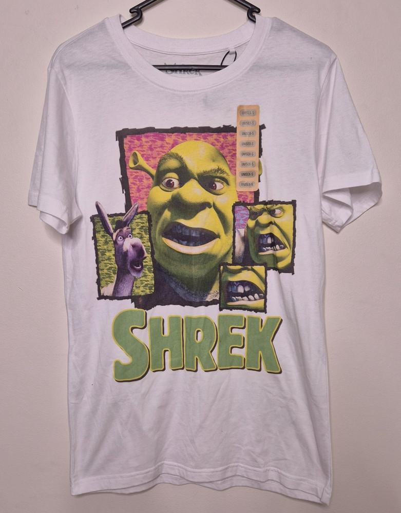 Shrek amp Donkey Character TShirt Tee Size Small Dreamworld Australia BNWT 2023 Unisex T-Shirt S