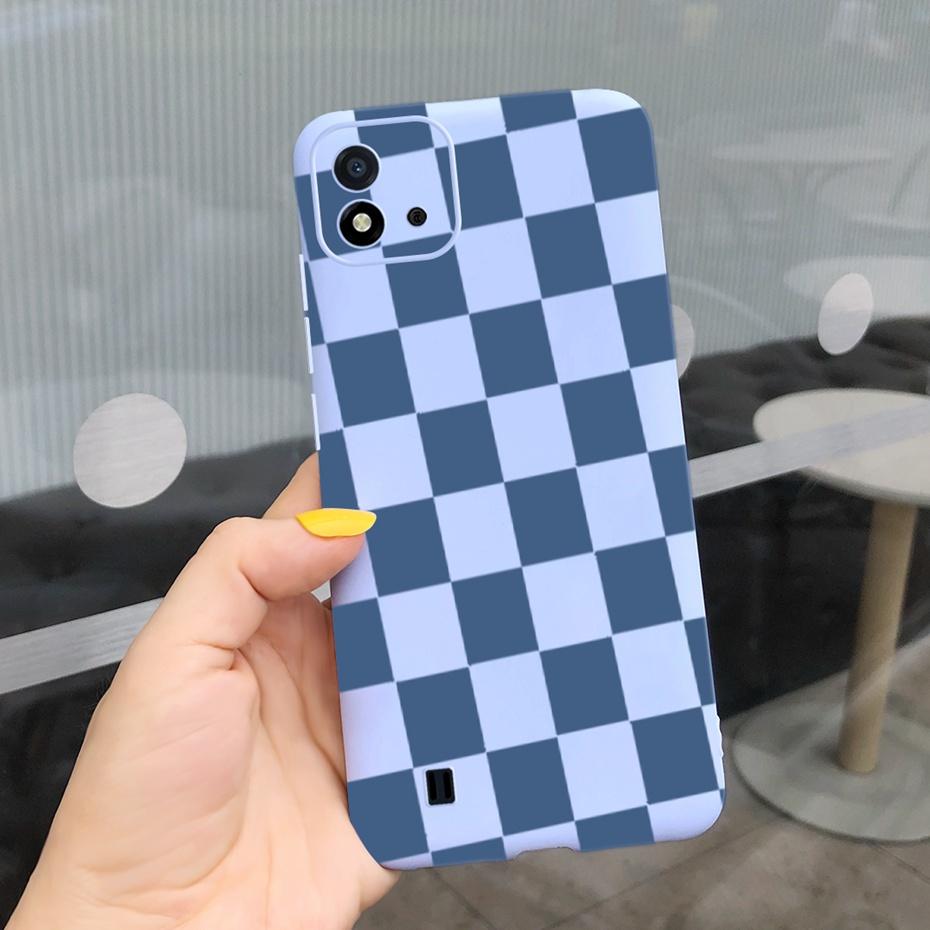 Lovely Pattern Phone Case For Realme C11 2021 C 11 2020 RMX2185 Macaroon Silicone Soft Cases Cover For Realme C11 (2021) RMX3231