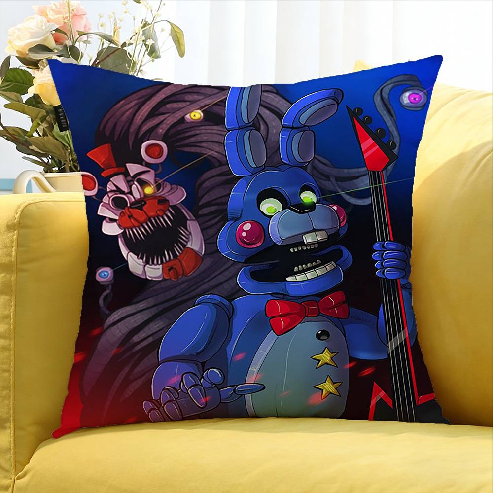 WFnafS World Various Sizes Square Pillow Case For Car Home Bedchamber Decor