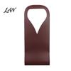 Wine Tote Bag Faux Leather Bag, Portable Carrier Pouch, Waterproof Bottle Pouch Single Holder Protector Sleeve for Champagne Beer