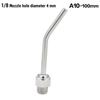 Stainless Steel Coolant Hose Nozzles Low Maintenance Anti Rust for CNC Lathes Toolholder Factory Machining Tooling