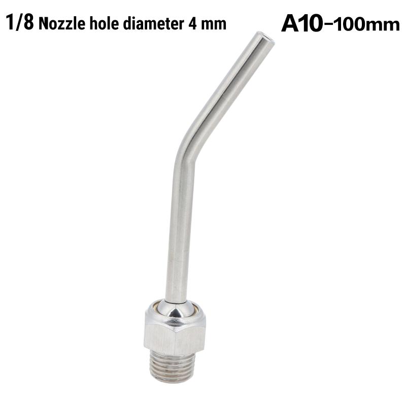 Stainless Steel Coolant Hose Nozzles Low Maintenance Anti Rust for CNC Lathes Toolholder Factory Machining Tooling