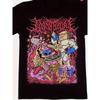 Lorna Shores Herren Gothic Heavy Metal Grafik T-Shirt - 200g Schwergewicht Horror & Dark Fantasy Band T-Shirt mit Ikonischem Logo-Druck, Locker geschnittene Streetwear