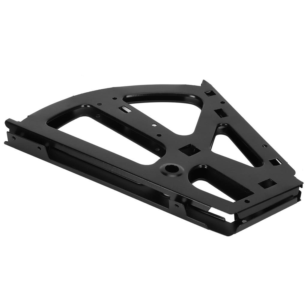 Bisagra para Zapatero Estante Giratorio Abatible de 2 Capas Acero Laminado en Frío Accesorio para Muebles Negro