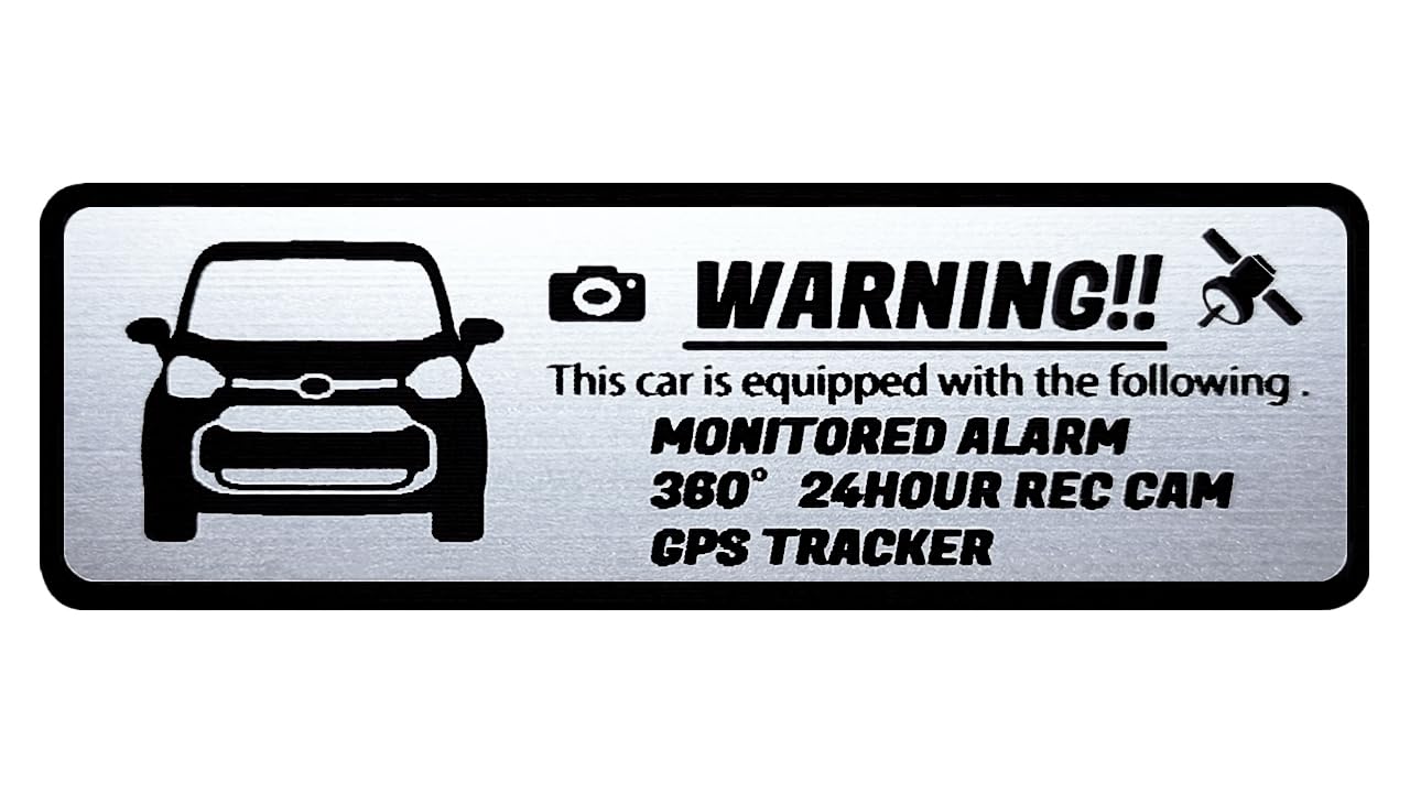 Honami Works Small Size New MXP10 Series Sienta Security Emblem